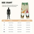 thumbnail image 4 of Bixox Women's Christmas Card With Gnomes Patterned Pajama Pants Loungewear, 4 of 5