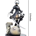 thumbnail image 3 of NieR Automata 2B YoRHa No. 2 Type B Deluxe Version PVC Action Figure Toys 14cm retail box, 3 of 8