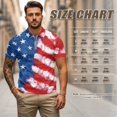 thumbnail image 6 of Garronmavis Patriotic Star Matching Golf Shirts for Couple Quarter Zip His and Hers Golf Shirts Matching Moisture Wicking Mens Hawaiian Shirt Lapel Design Golf Accessories for Men, 6 of 6