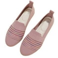 thumbnail image 2 of Pejock Women's Slip-Ons Sneakers, Womens Loafers, Ladies Fashion Canvas Sneakers, Solid Round-Toe Flats Shoes Lightweight Soft Sneakers Casual Shoes Non Slip Comfortable & Light-Weight Shoes, 2 of 6
