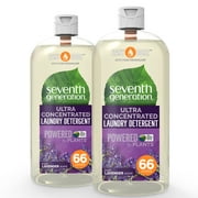 Seventh Generation EasyDose Ultra Concentrated Liquid Laundry Detergent 23.1 Oz (2 pack)