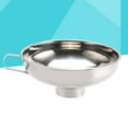 thumbnail image 1 of AURARMLET Embudo De Acero Inoxidable Para Cocina Con Mango Y Boca Ancha Plateado, 1 of 8