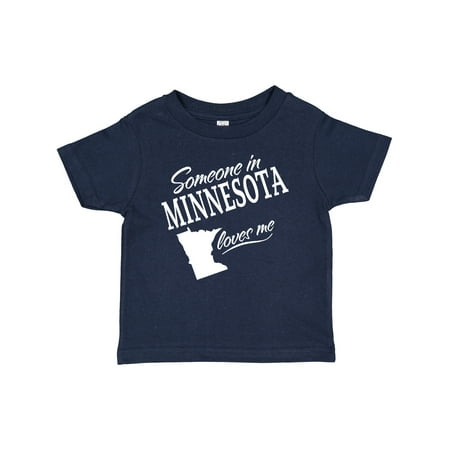 

Inktastic Someone in Minnesota Loves Me Gift Baby Boy or Baby Girl T-Shirt