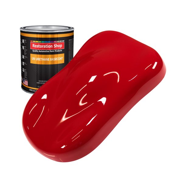 Torch Red 1 Quart URETHANE BASECOAT Car Auto Body Paint