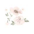 thumbnail image 6 of Modern Moments By Gerber Peel and Stick Vinyl Wall Decals Set, Floral Ivory, 6 of 10
