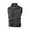 Gray, variant on Riecok Vests for Men Stand up Collar Sleeveless Jackets Zip up Coats with Pockets Casual Athletic Outerwear