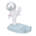 thumbnail image 1 of Astronaut Phone Holder, Multi Function Cell Phone Stand Premium Resin  For Office For Home For Travel Gold,Silver, 1 of 8