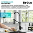 thumbnail image 5 of KRAUS Bolden 2-in-1 Commercial Style Pull-Down Single Handle Water Filter Kitchen Faucet in Spot-Free Antique Champagne Bronze with Purita 2-Stage Under-Sink Filtration System, 5 of 19