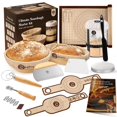 thumbnail image 1 of Kit de masa madre ABIOTO con frasco de 25 oz y banneton de 25 cm, 1 of 9