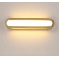 thumbnail image 1 of Aplique de pared de madera de 45 cm, lámparas de pared LED, iluminación interior, lámpara de pared de madera, lámpara de luz cálida para dormitorio, sala de estar, oficina, pasillo, 1 of 5