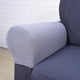 thumbnail image 2 of 2 protectores de reposabrazos, protectores de sillón, funda de sillón, funda de sillón, gris, 2 of 9