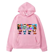 Super Kitties Children Sweatshirt y2k sudadera boy clothes Autumn Fleece pullover Casual Jacket anime hoodies clothes girls