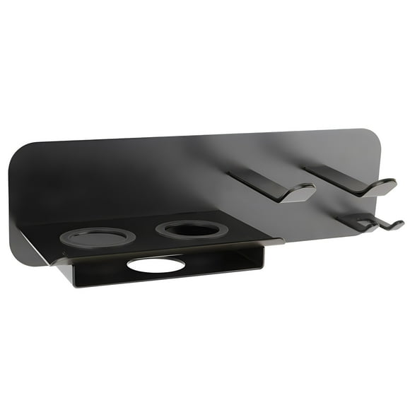 Soporte de pared para secador de pelo Airwrap, soporte de metal para secador de pelo, accesorios de almacenamiento para baño y salón
