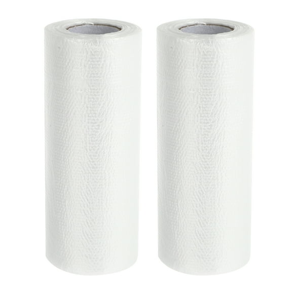 2 Rolls Plastic Disposable Furniture Protector Plastic Disposable Furniture Cover
