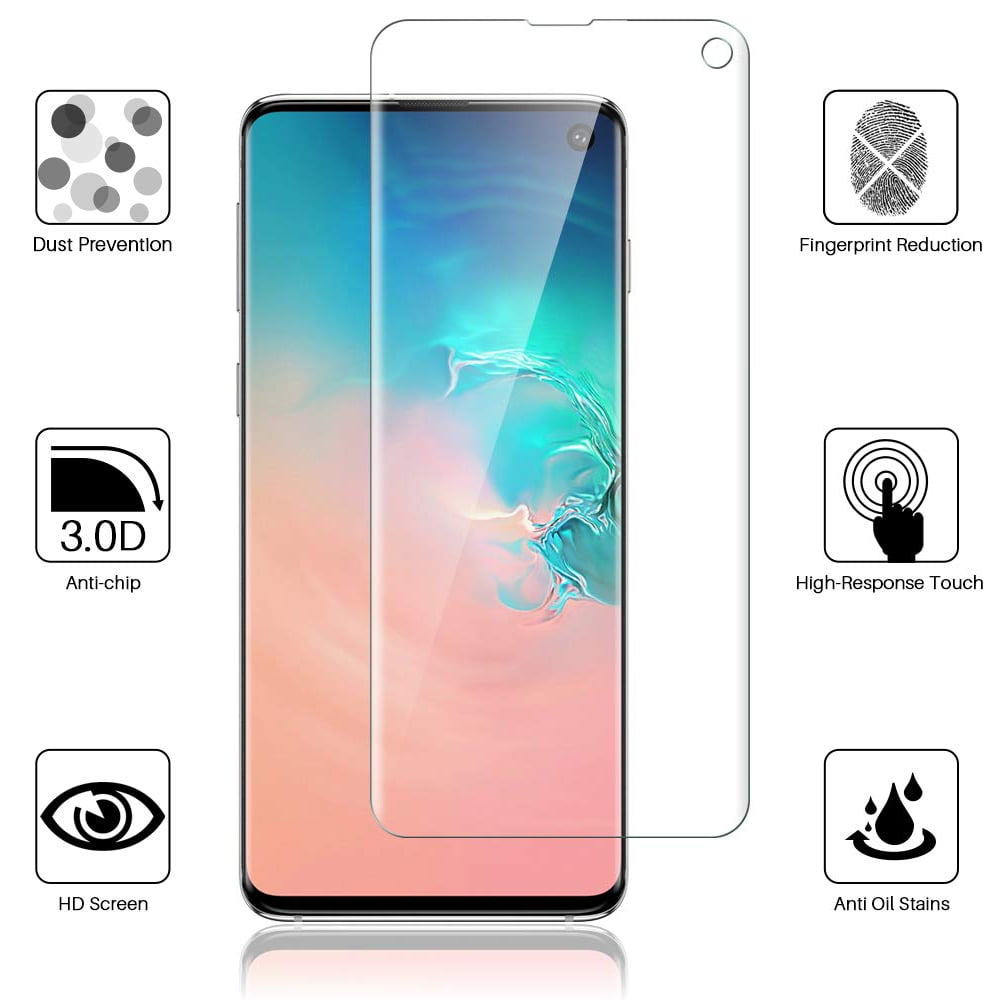2 Pack Tempered Glass Film Screen Protector for Samsung Galaxy S10e Shatterproof Case Friendly Screen Protector for Samsung Galaxy S10e Conber Scratch-Resistant 