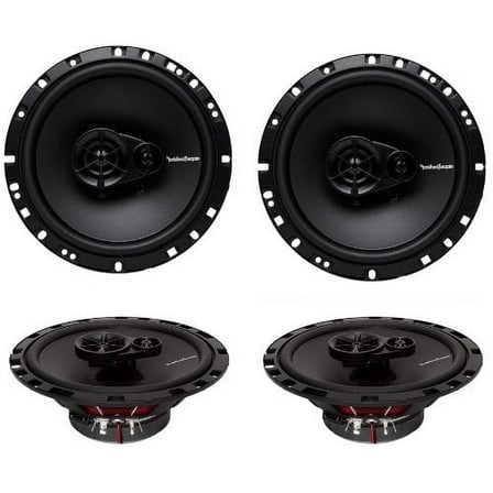 Rockford Fosgate 180 Watts Car Audio Coaxial Speakers, 6.5"