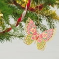 thumbnail image 3 of Hallmark QXR9192 Brilliant Butterflies 2021 Ornament, 3 of 5