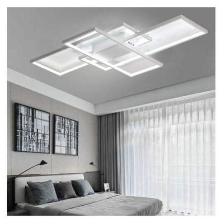 

WANCQ Modern LED Square ceiling light living room lighting chandelier w/