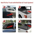 thumbnail image 3 of North Mountain 6.5ft Soft Roll Up Truck Tonneau Cover, Fits for 2007 - 2014 Chevrolet Silverado 3500 HD 6.5ft (78.7")Fleetside/Styleside Truck Bed, not for Flareside/Stepside Bed., 3 of 7