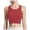Wine, variant on Yoga Bra for Women Sportswear Breathable Athletic Top with Elastic Support Ideal for Yoga Fitness and Training