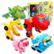 thumbnail image 2 of 5 piezas/set ABS Min Deformation Gogo Dino figuras de acción REX transformación coche avión lancha motora grúa dinosaurio juguetes para niños, 2 of 4