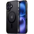 thumbnail image 1 of Funda magnética Tigowos para iPhone 16 de 6,1 pulgadas, negra, 1 of 6
