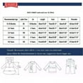thumbnail image 3 of biudgviw Oversized Sweatshirt for Children Soft Knit Long Sleeve Cute Pullover Tops Lounge Winter Fleece Hoodies with Pockets, 3 of 7