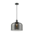 thumbnail image 3 of Innovations Lighting  Franklin Restoration Bell - 1 Light 12" Cord Hung Mini Pendant Oil Rubbed Bronze/Plated Smoke, 3 of 5