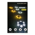 thumbnail image 5 of Luces Solares para el Suelo, Paquete de 4 Luces Empotradas en el Suelo, 6 Luces LED para JardíN, Luces para Patio, Exteriores, para CéSped, Patio, Luz CáLida, 5 of 5
