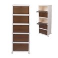 thumbnail image 1 of Stackable Storage Bins with Lid, Plastic Closet Organizer Box with Wheels for Living Room Bedroom, 1 of 8