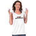 thumbnail image 3 of Love Rottweiler Cute Heart Dog Owner Womens Plus Size Graphic Tank Top Brisco Brands 2X, 3 of 5