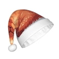 thumbnail image 2 of Cauagu Cozy Knitting Llama for Adult Christmas Hat,1-Pack Xmas Holiday Hat Santa Hat for Women & Men Festive Headwear Accessories Fit for Christmas/New Year/Party, 2 of 6
