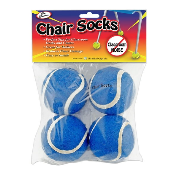 The Pencil Grip Chair Socks, Blue, 144 Count