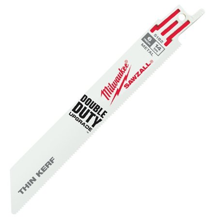 1 Set, Milwaukee 48-01-7182 6 In. 14 Tpi Sawzall Blades (100 Pk)
