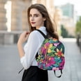 thumbnail image 6 of ALAZA Tropical Flowers Womens Travel Laptop Backpack Large Daypack Ladies Shoulder Bags M, 6 of 7