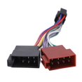 thumbnail image 3 of Radio Harness Connector Adapter, Heat Resistant Pre Stripped ABS Plastic Molded Standard Easy Installation ISO Wiring Harness Plug  for CD Player, 3 of 7