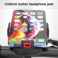 thumbnail image 4 of Electric vehicle mobile phone rack takeaway battery motorcycle bicycle rider car shockproof mobile phone navigation bracket-Bicycle & Motorcycle Phone Mount, 4 of 5