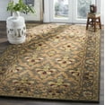thumbnail image 2 of SAFAVIEH Antiquity Diarmait Oriental Wool Area Rug, Sage/Gold, 5' x 8', 2 of 8