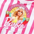 thumbnail image 6 of Barbie Toddler Girls Swimsuits Graphic Stripes 2 Pieces Bathing Suits Set Gifts Pink Sizes 3-10, 6 of 8