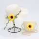 thumbnail image 1 of Conjunto de sombrero de paja de verano para niñas, bolso de mano, sombrero de Sol de flores, Sombrero de Panamá, sombrero de Sol para niños, niñas pequeñas, 1 of 4
