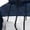 Wine, variant on RYDCOT Men's Varsity Hooded Windproof and Waterproof Jacket Color Block Streetwear Bomber Baseball Jacket Wine