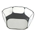 thumbnail image 4 of Jaula para Parque para Mascotas Transpirable Y Valla para Ejercicio Libre Interior Rosa Negro Colco Hamster Rabbit Play Pen Cage, 4 of 8