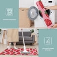 thumbnail image 6 of Red Strawberry Plants Pink Pattern Kitchen Rugs Sets Of 3,Kitchen Runner Rugs Non Skid Washable,Decorative Kitchen Floor Mats for Kitchen,Sink,Laundry,17"x30"+ 17"x47" + 17"x59", 6 of 6