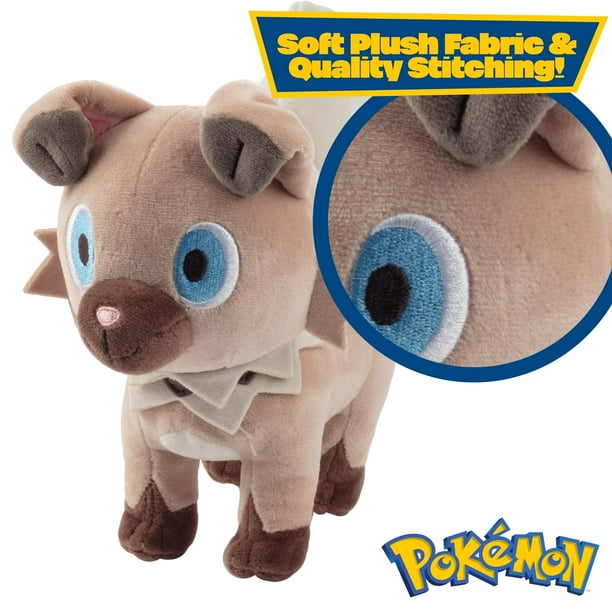 Peluche Pokémon Rockruff de pulgadas con licencia oficial para