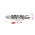 thumbnail image 4 of Guardurnaity Bufanda de moda Anillo Pañuelos de plata Pin con diamantes de imitación Broche Titular Accesorios de joyería Regalos del Día de San Valentín Accesorios de disfraces Guardurnaity AP008841-00, 4 of 6