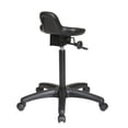 thumbnail image 3 of Scranton & Co Adjustable Drafting Chair in Black, 3 of 3