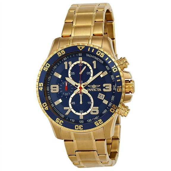 Invicta Men's 14878 Specialty Chronograph Gold Ion-Plated Watch