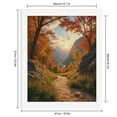thumbnail image 2 of Paint by Numbers Kit for Adults, Autumn Mountain Pathway Sunset Paint by Numbers, Easy Paint by Numbers Kit for Adults Beginner, DIY Adult Paint by Number Kits on Canvas, 12x16in Home Decor, 2 of 7
