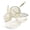 Cream White, variant on Chef Power 7 Pcs Ceramic Cookware Sets, Non-Stick Pots and Pans Set with Stainless Steel Handles, Dishwasher and Oven Safe, Stone Black with Light Gold Handles