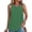 Green, variant on Otvok Tank Top for Women Fashion Casual Solid Sleeveless Blouse Round Neck Sexy Slim Summer Tops